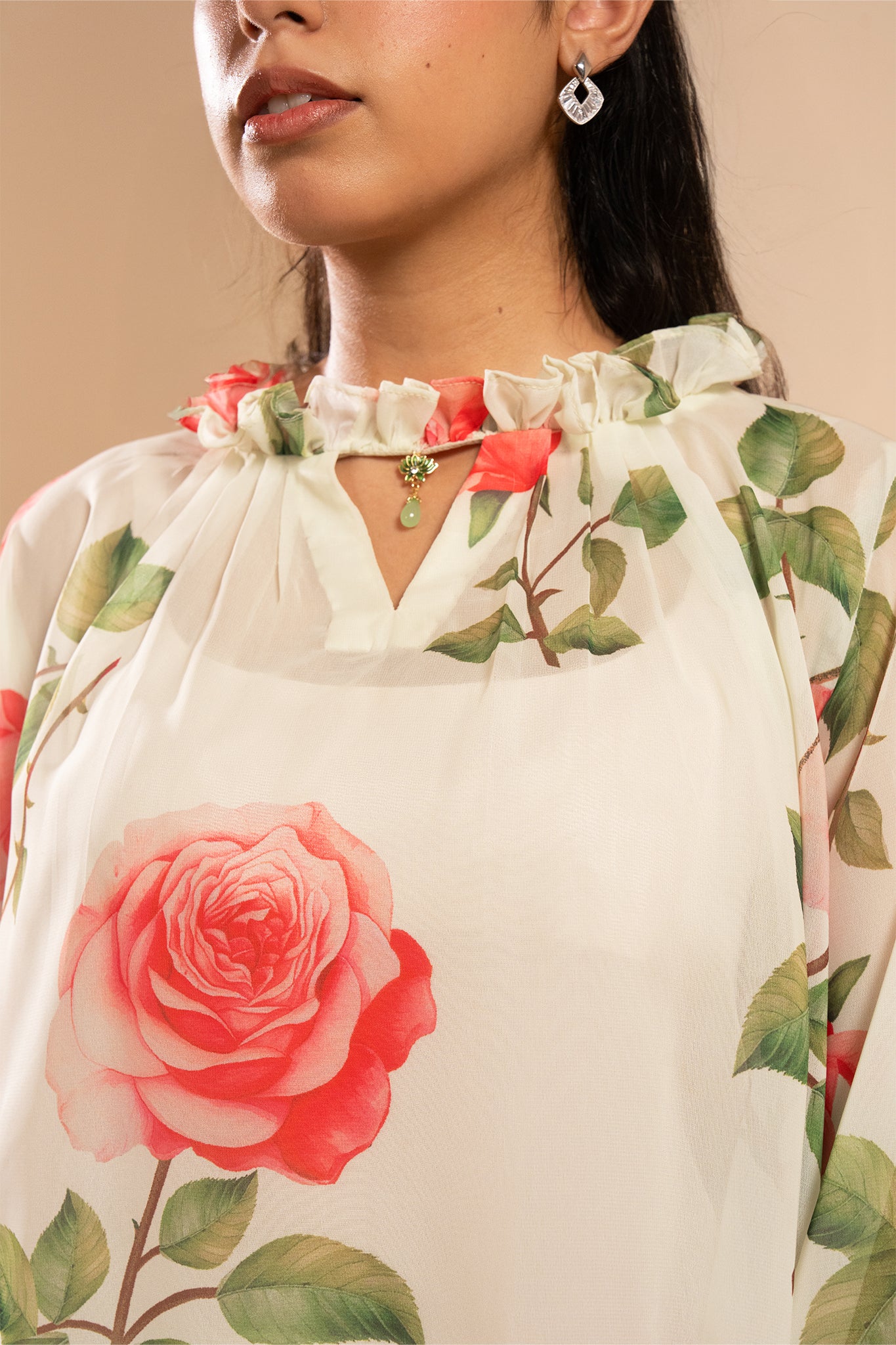 Bloomshade - Chiffon Top with inner