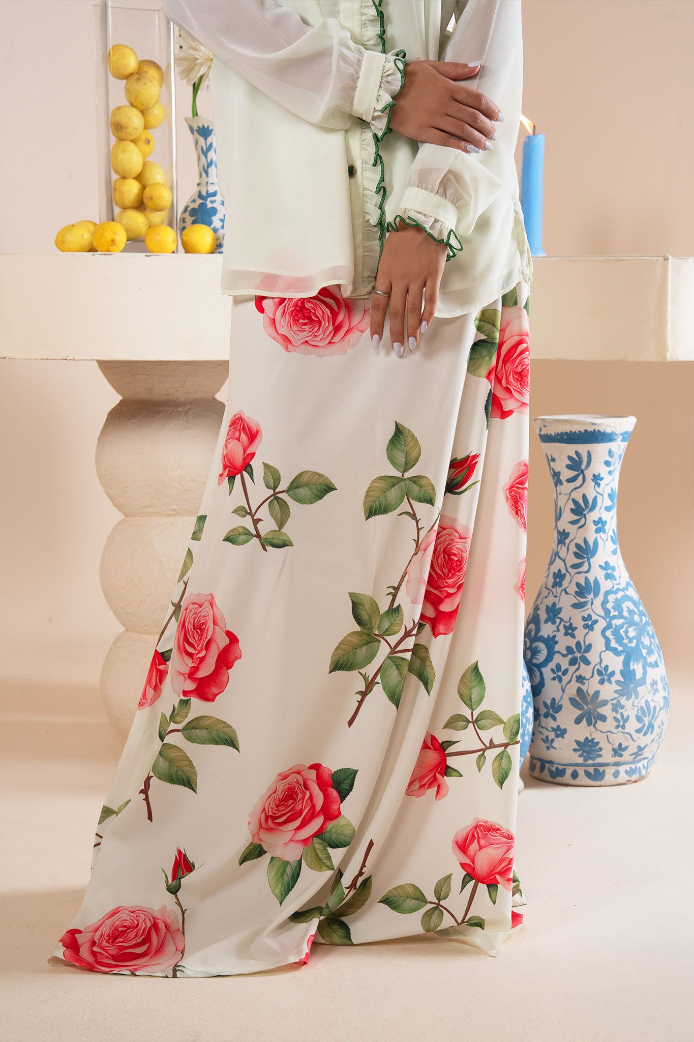 Trace - Crepe Skirt