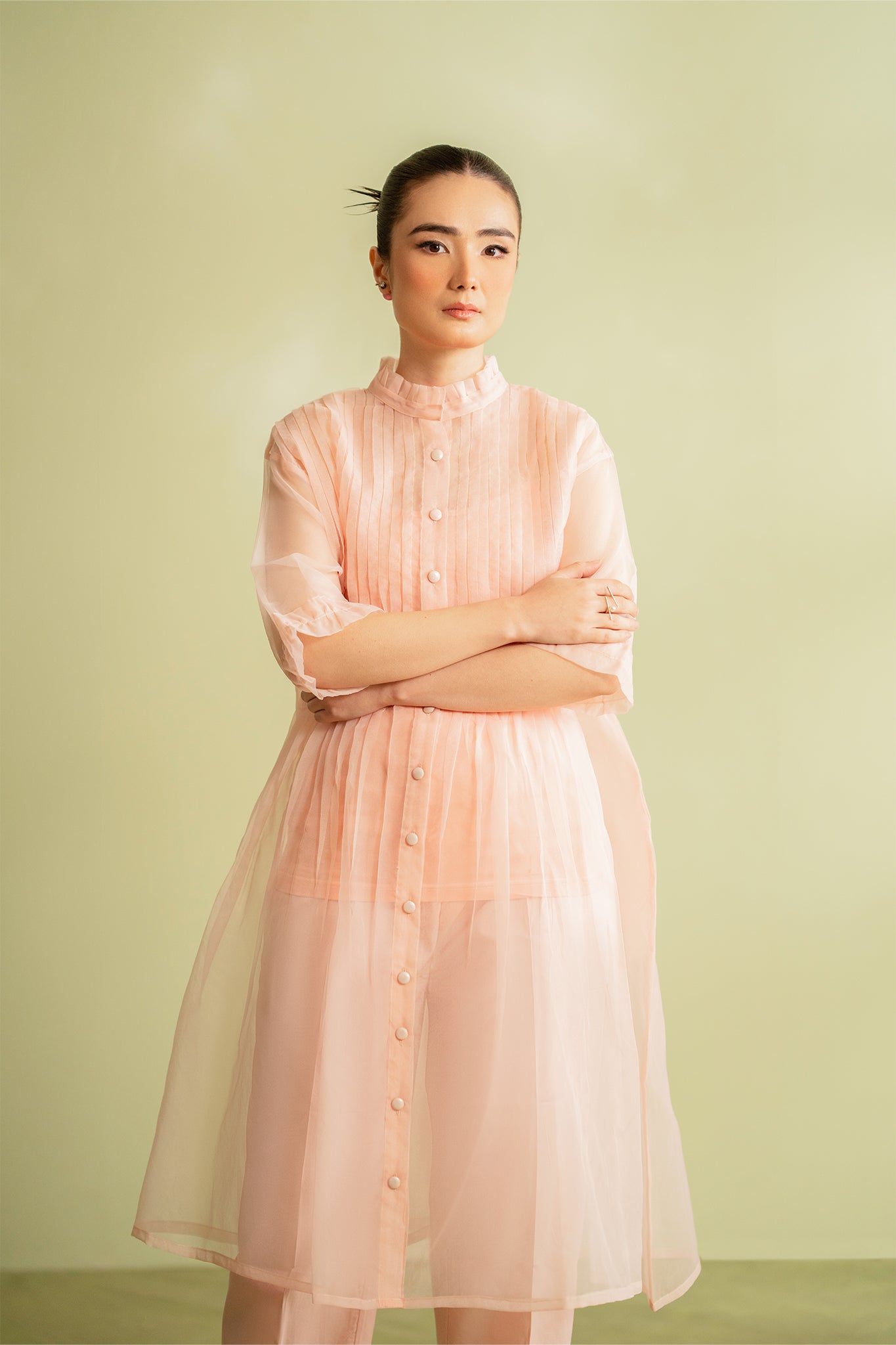 Rosé - Dress with inner