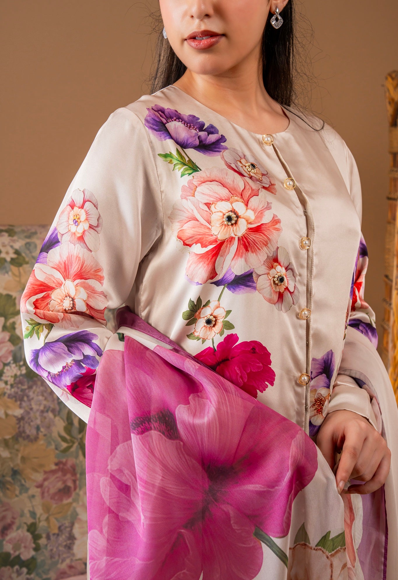 Crevelle (Gown, Pant, Dupatta)