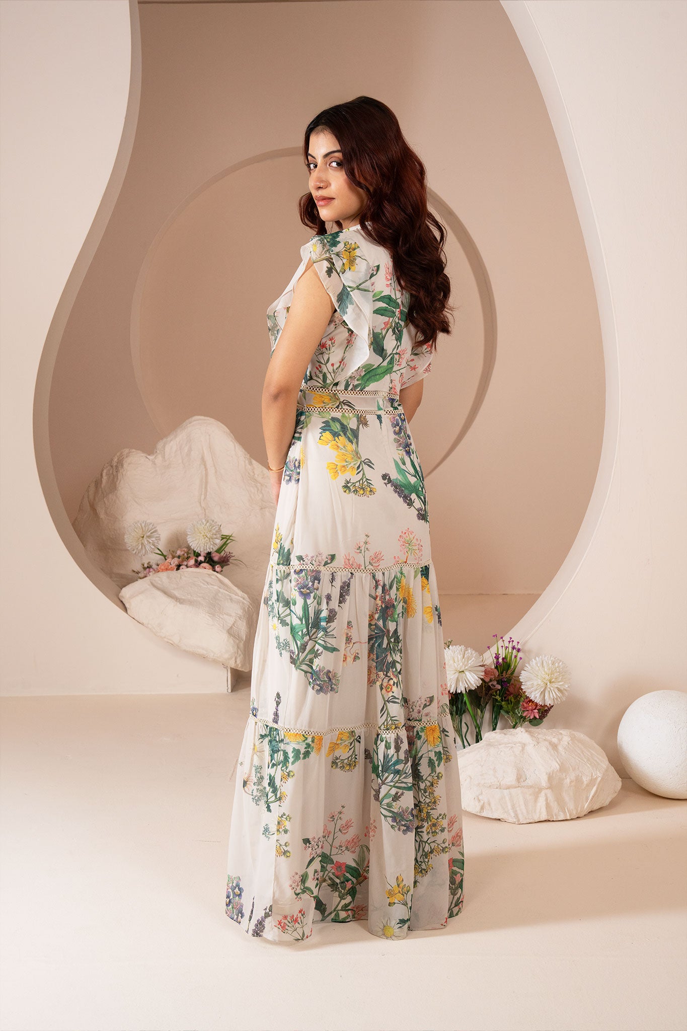 Drift - Chiffon Maxi with inner