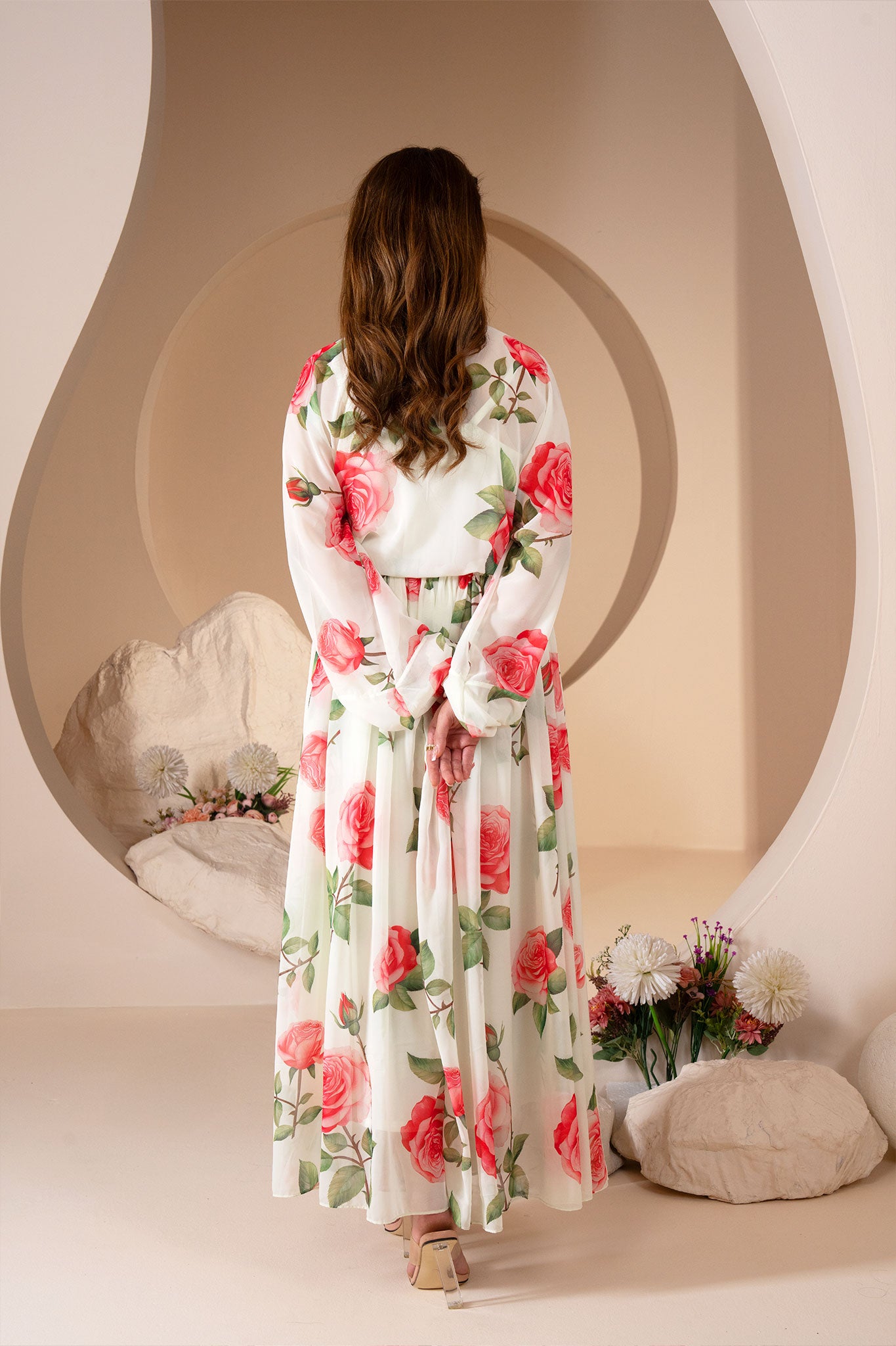 Bloom - Chiffon Maxi with inner
