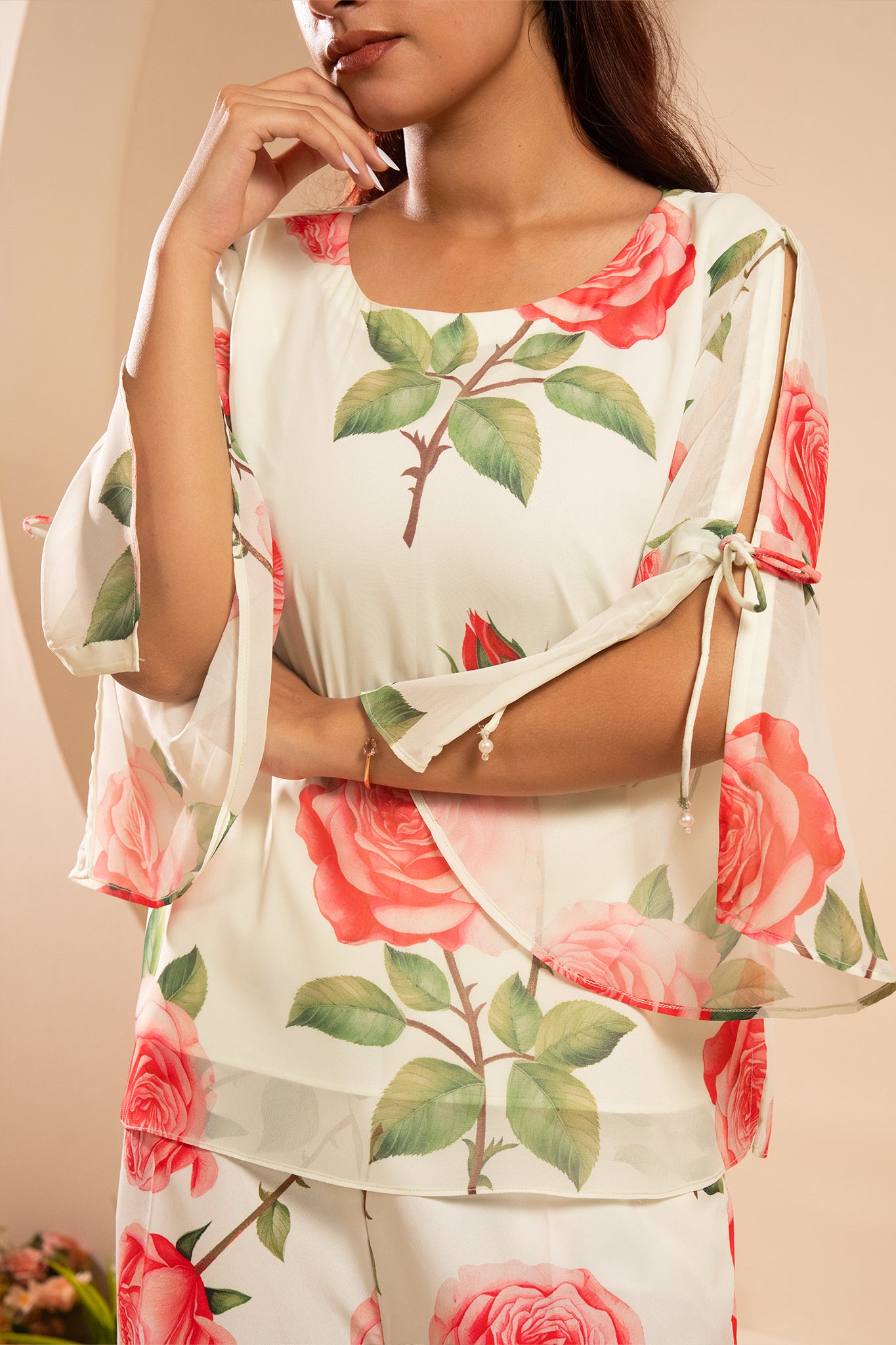Petalbind - Chiffon Top with inner