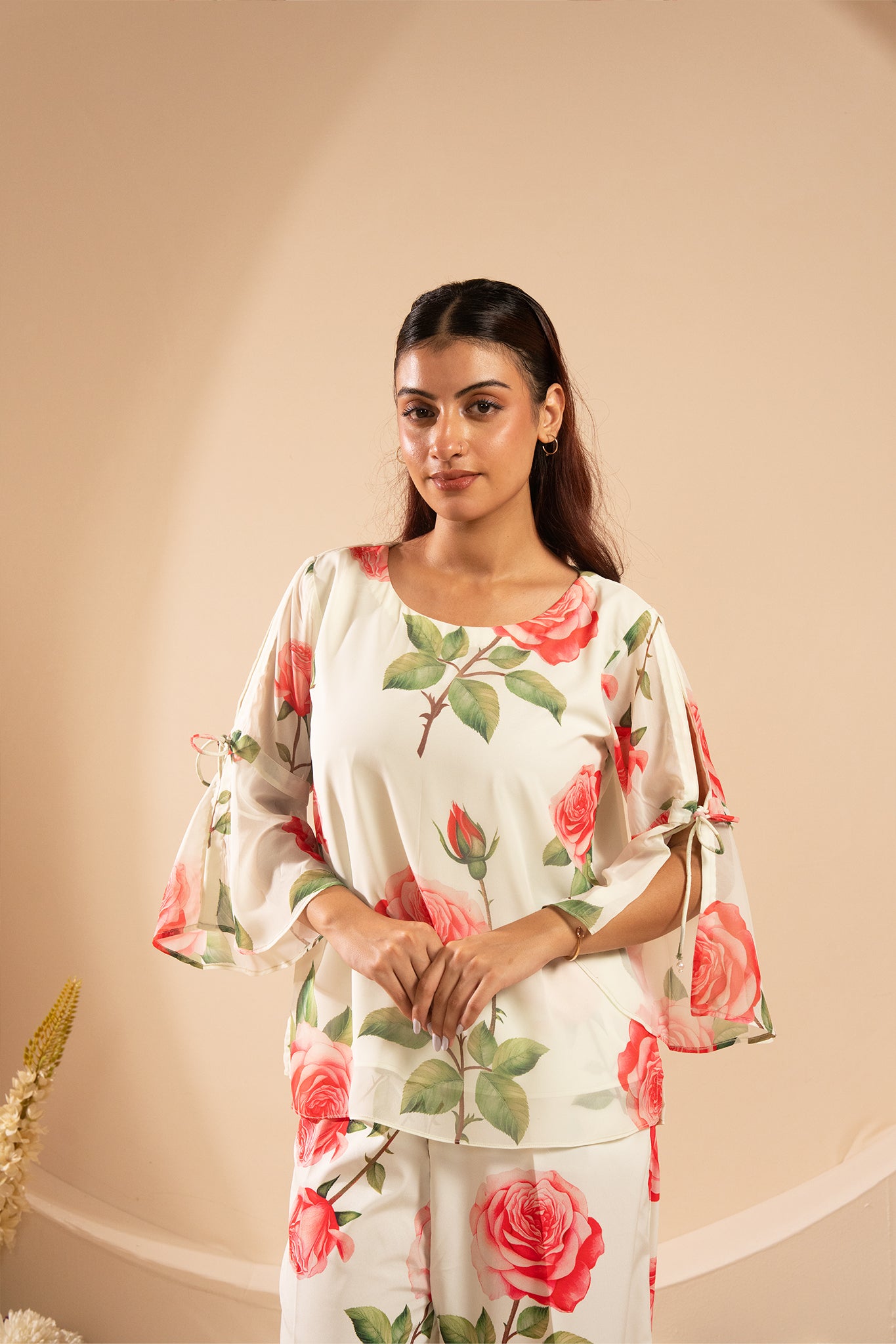 Petalbind - Chiffon Top with inner