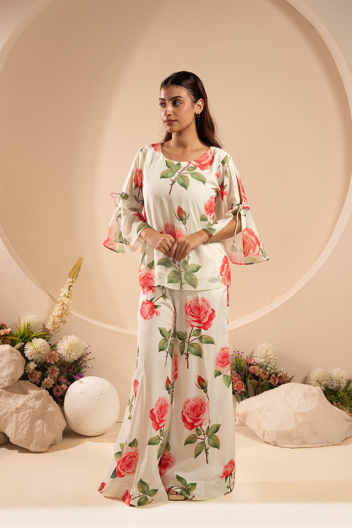 Petalbind - Chiffon Top with inner