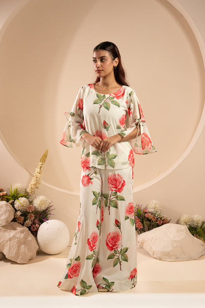 Petalbind - Chiffon Top with inner