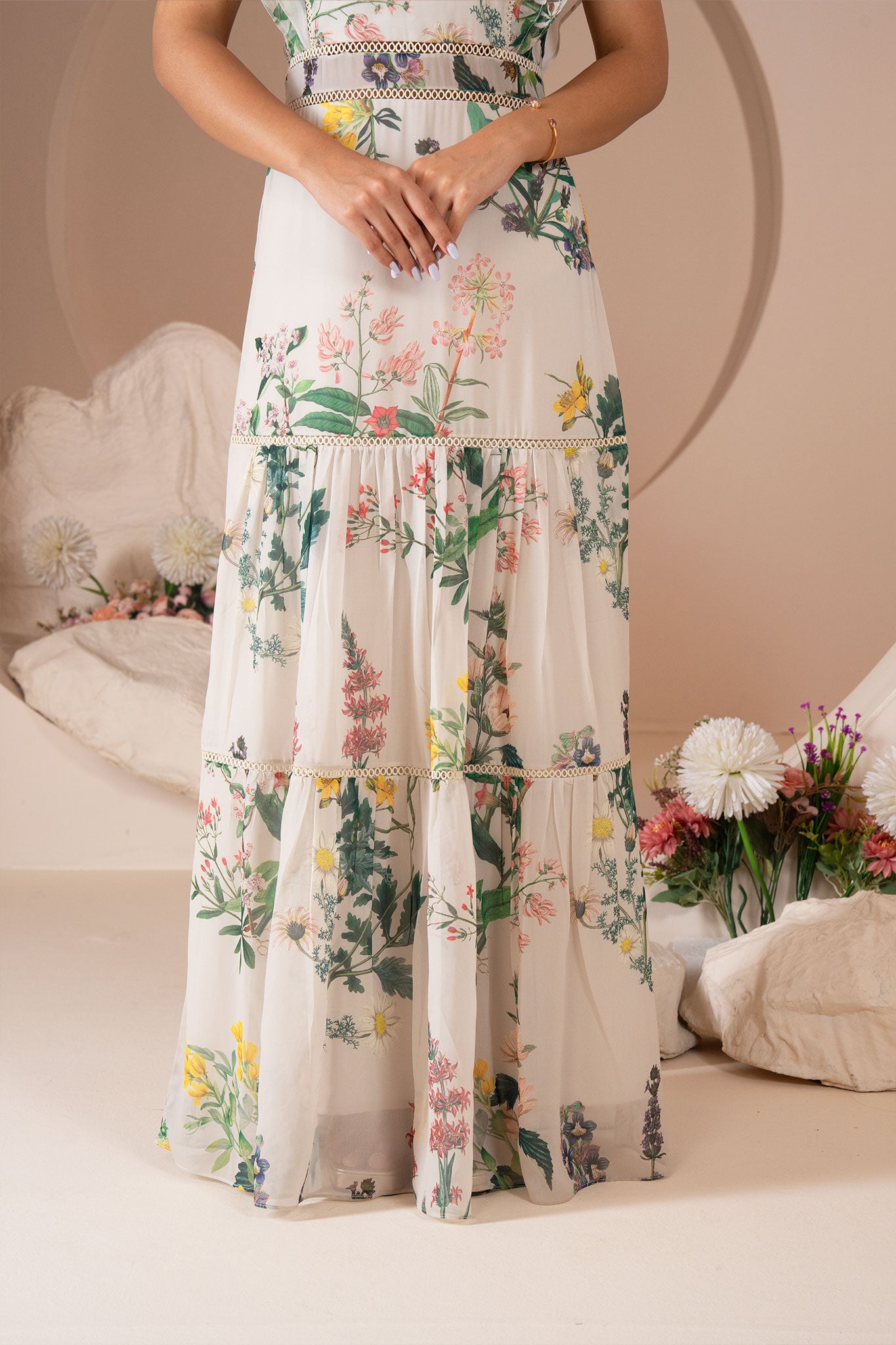 Drift - Chiffon Maxi with inner