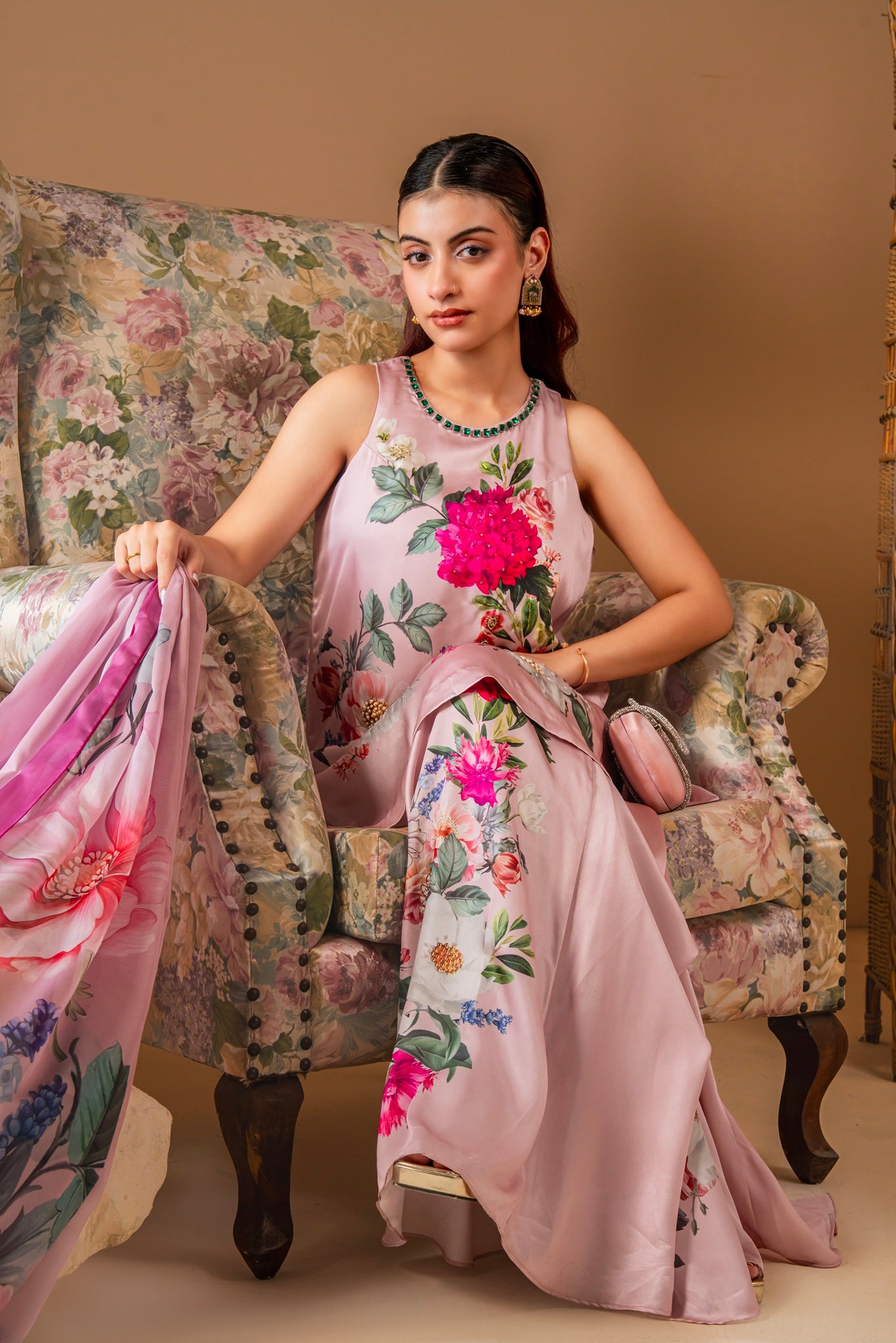 Rosaire (Shirt, Pant, Dupatta)